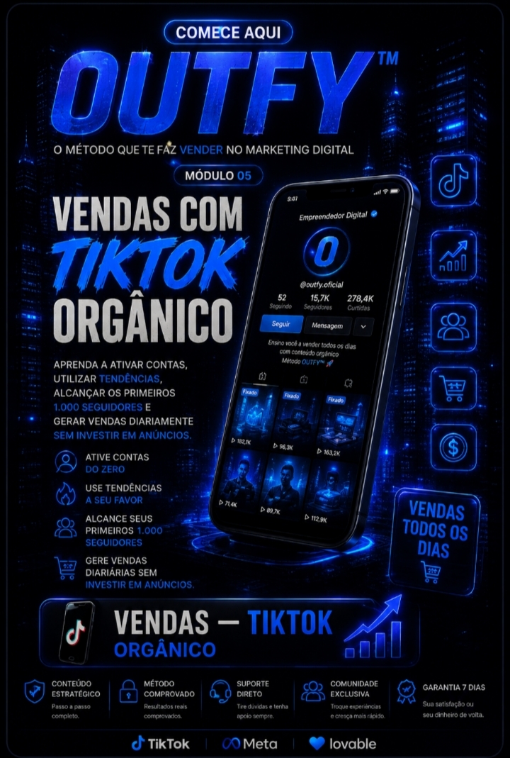 MÓDULO 5 — VENDAS COM TIKTOK ORGÂNICO